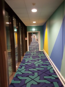 Colourfull hallway